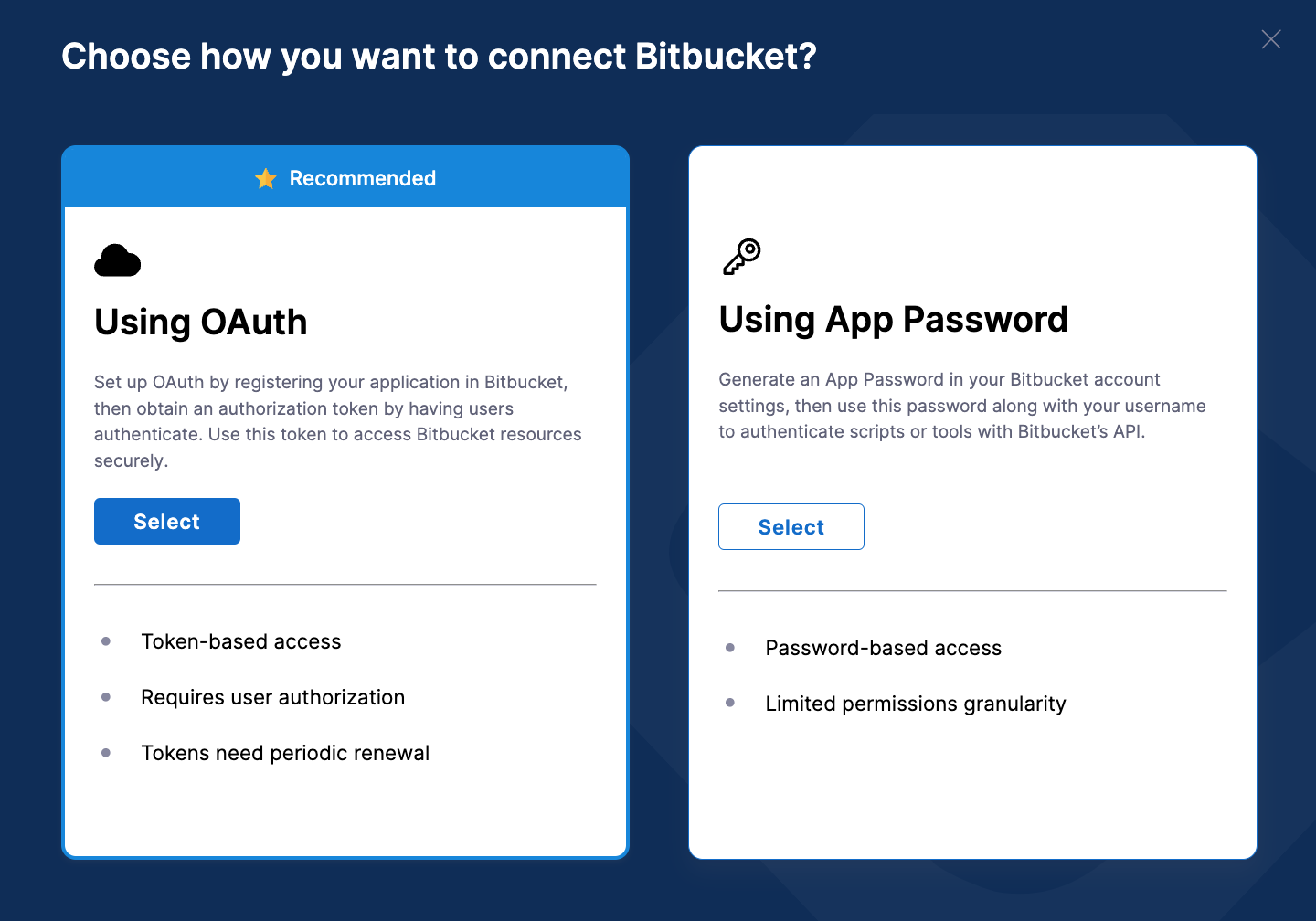 Authentication Type